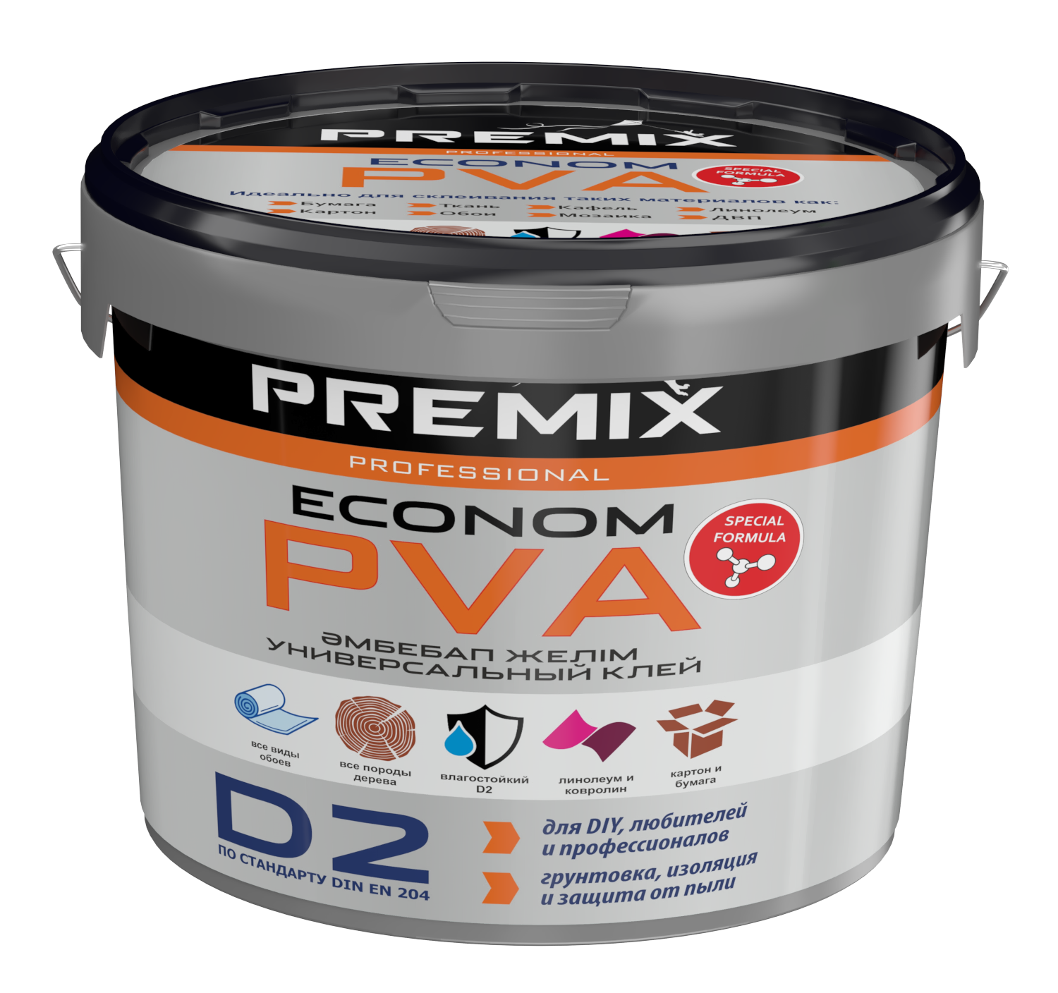 Premix клей PVA Econom универсальный клей (0,8кг)