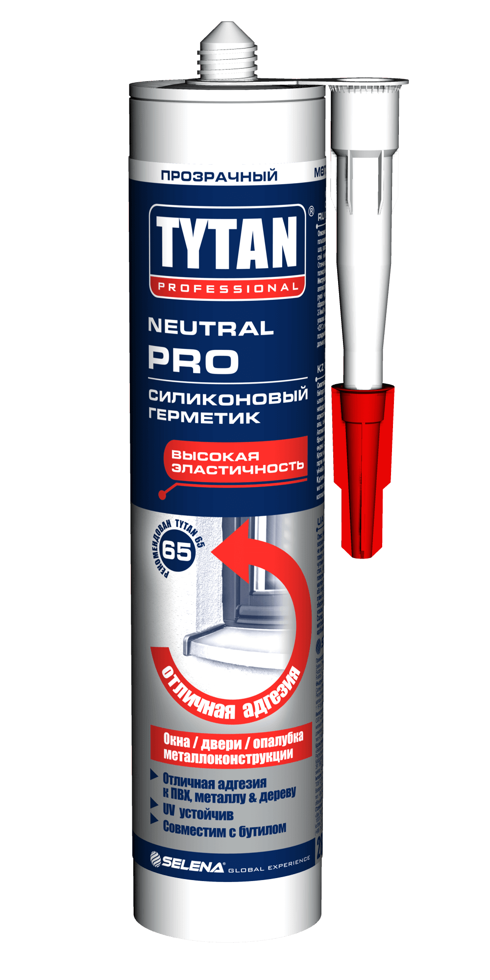Tytan Professional силикон нейтральный белый 280 мл