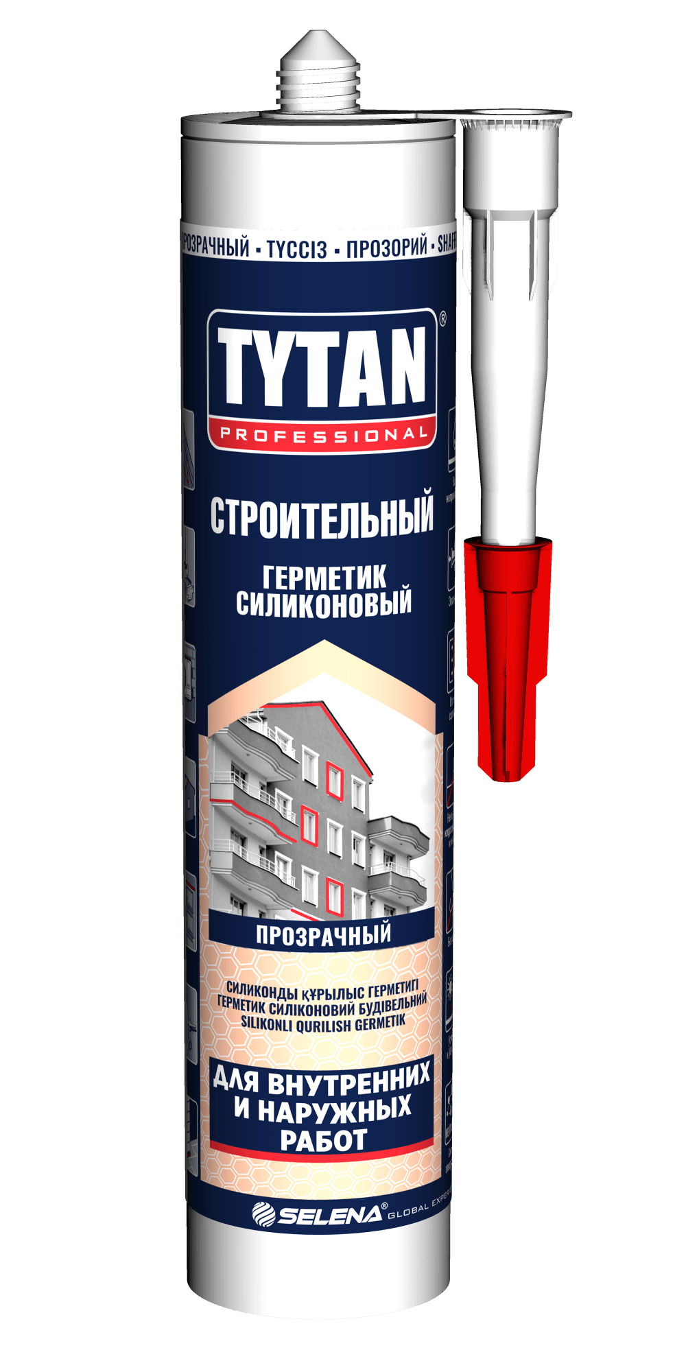 Tytan Professional силикон нейтральный бесцветный 280 мл
