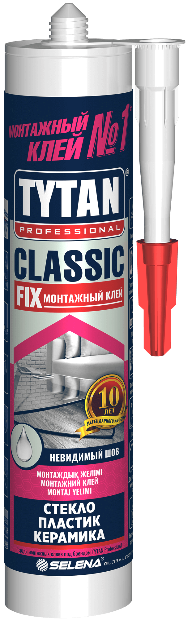 TYTAN клей монтажный  CLASSIC FIX (310 мл) бесцветный