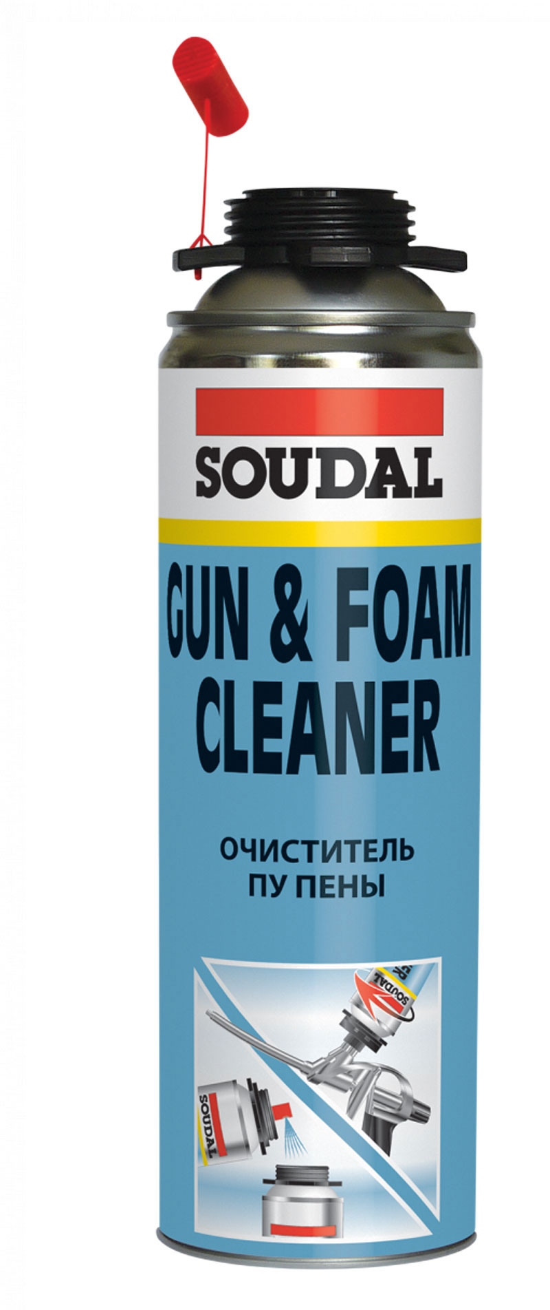 102459 Soudal очиститель для пены 500мл